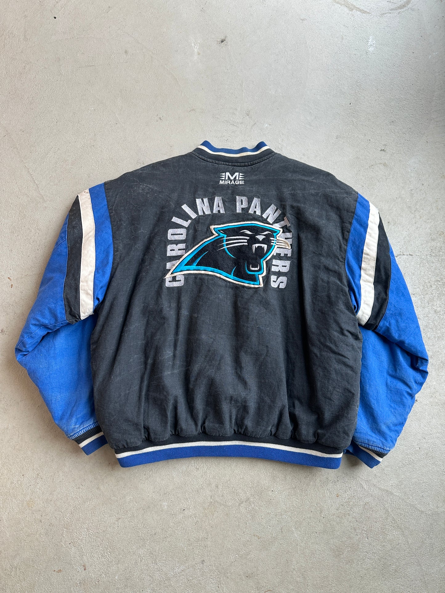 Vintage Mirage Caroline Panthers Mirage Jacket - L