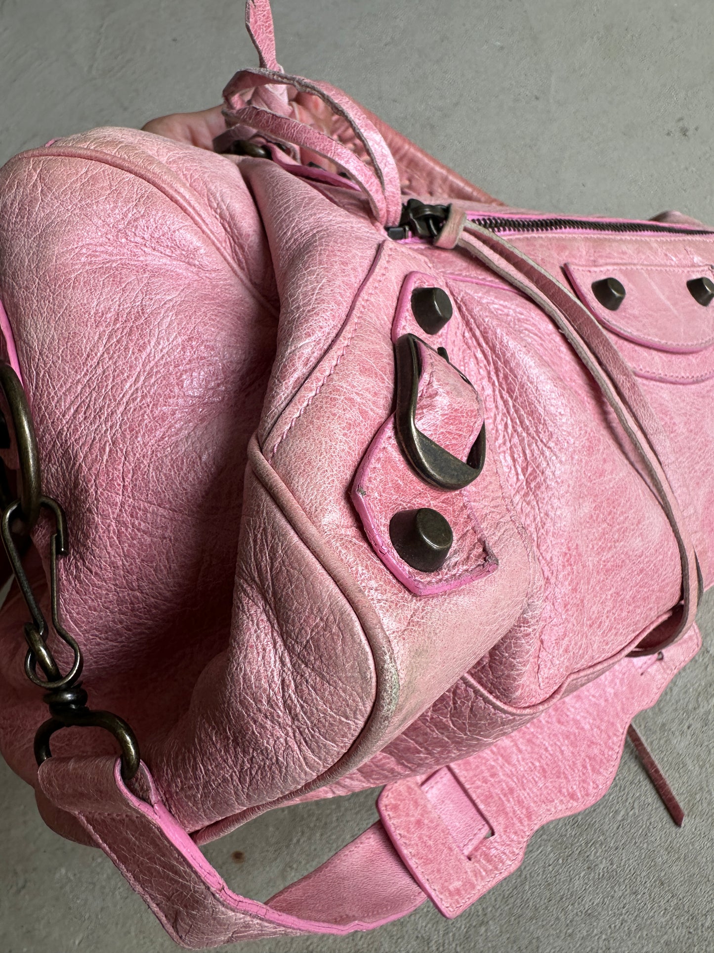 Vintage Balenciaga Pink Twiggy Bag