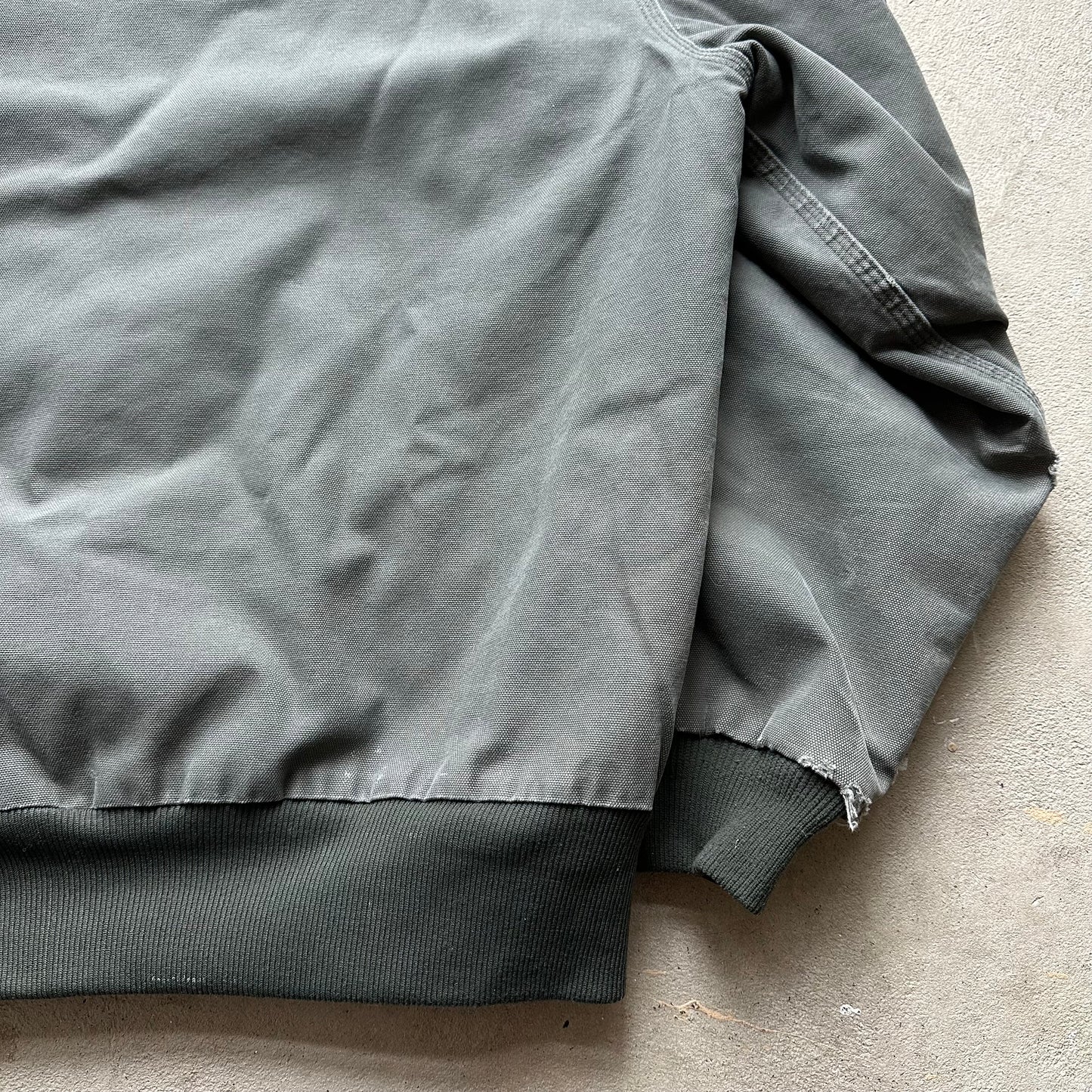 Vintage Carhartt Green Hooded Jacket - L