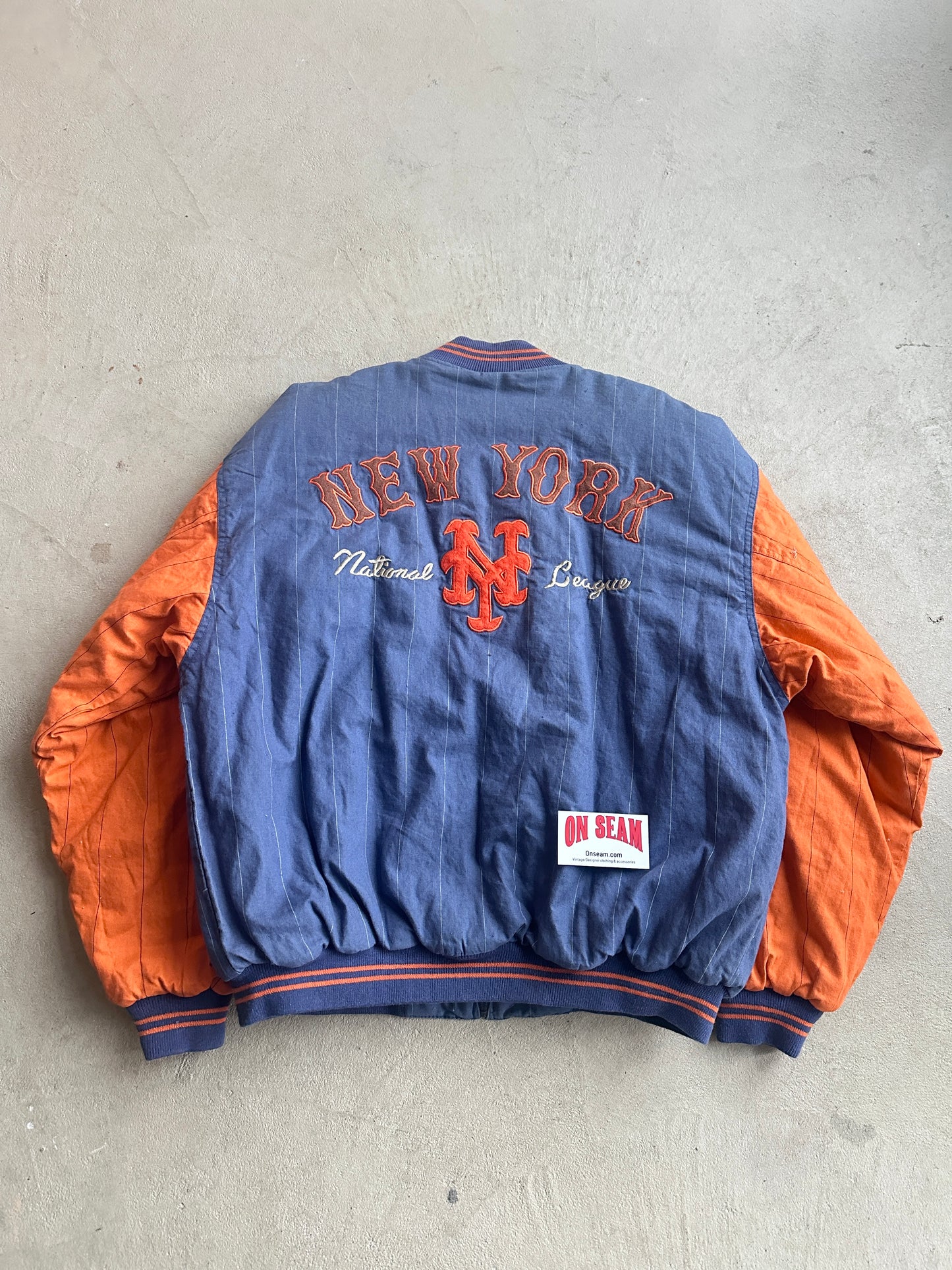 Vintage 90s Mets Mirage Jacket - L