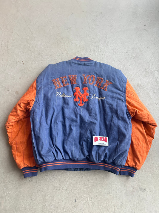 Vintage 90s Mets Mirage Jacket - L