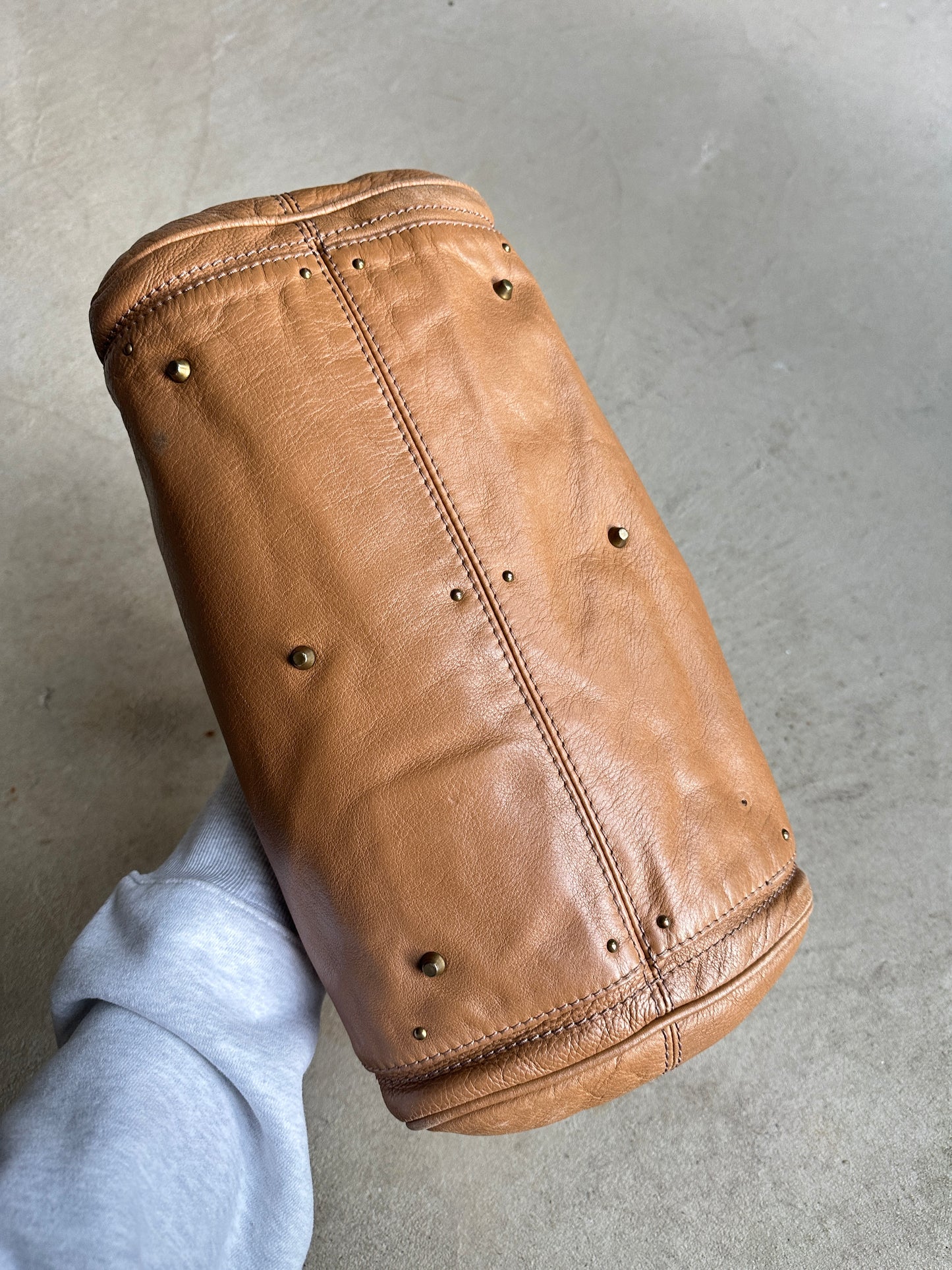 Vintage Tan Chloé Paddington Shoulder Bag