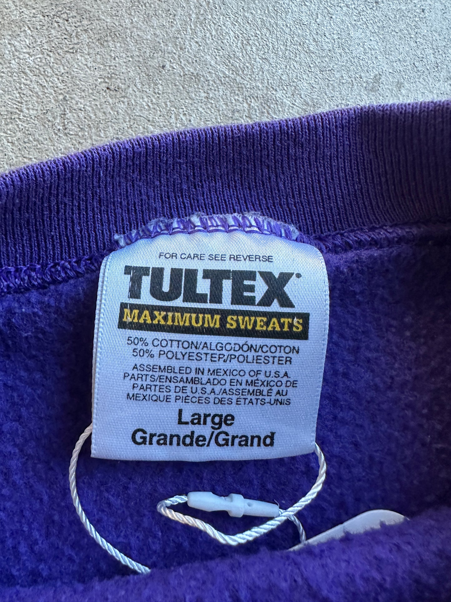 Vintage Baltimore Ravens Superbowl Sweatshirt - L