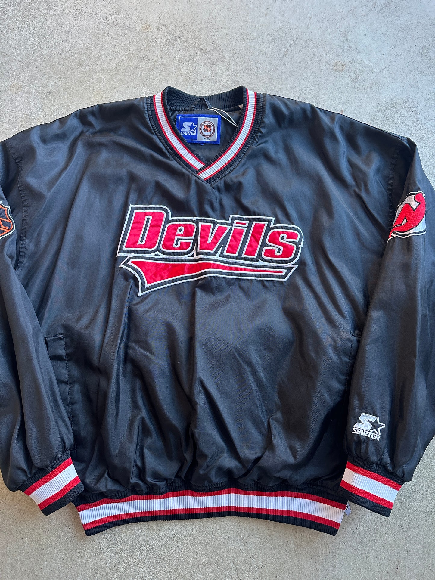 New Jersey Devils Starter Windbreaker with soft lining - XL