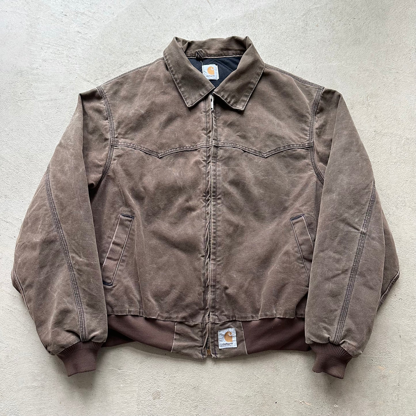 Vintage Carhartt Brown Santa Fe Jacket - XL