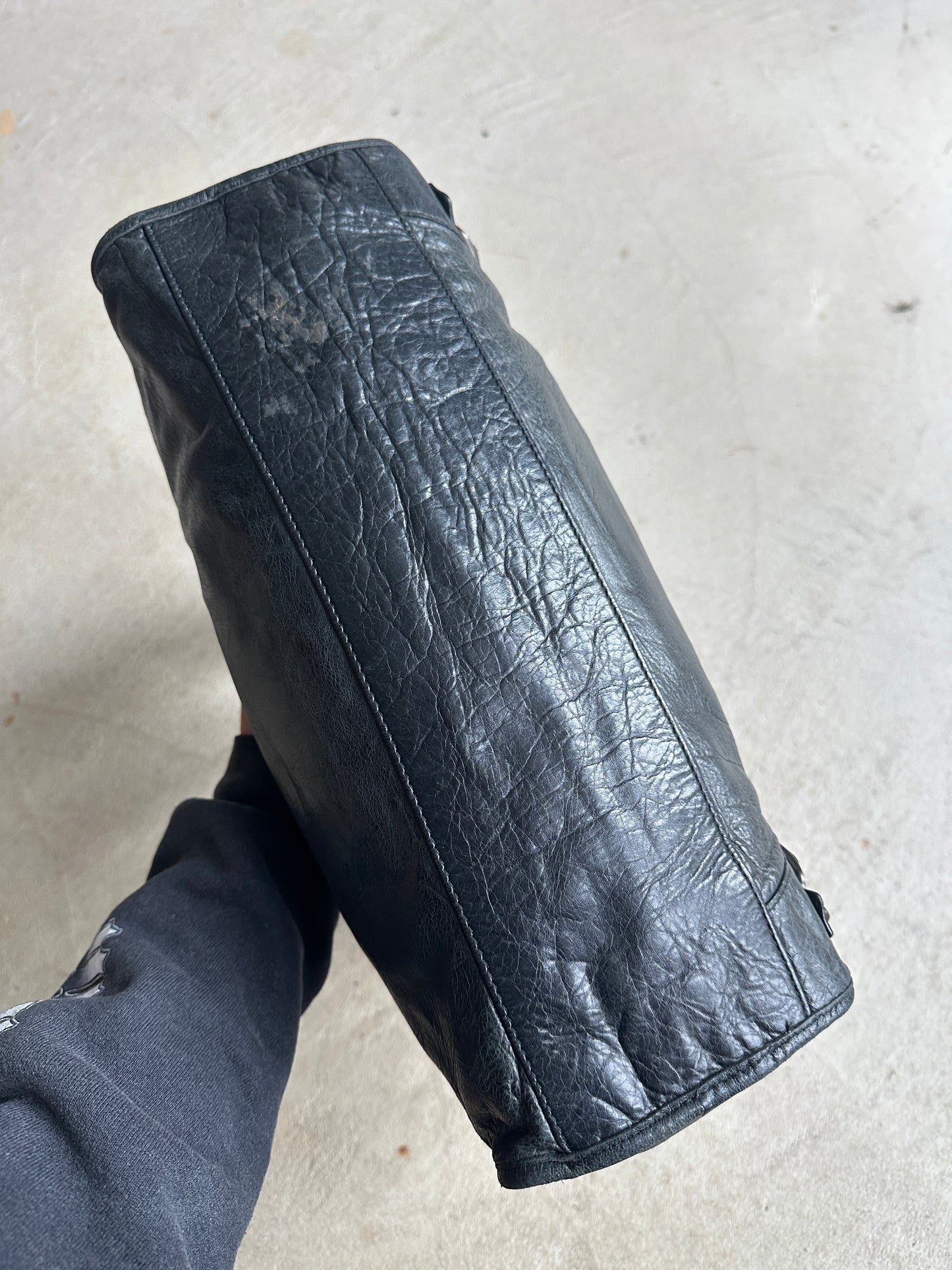 Vintage Black Balenciaga City Bag