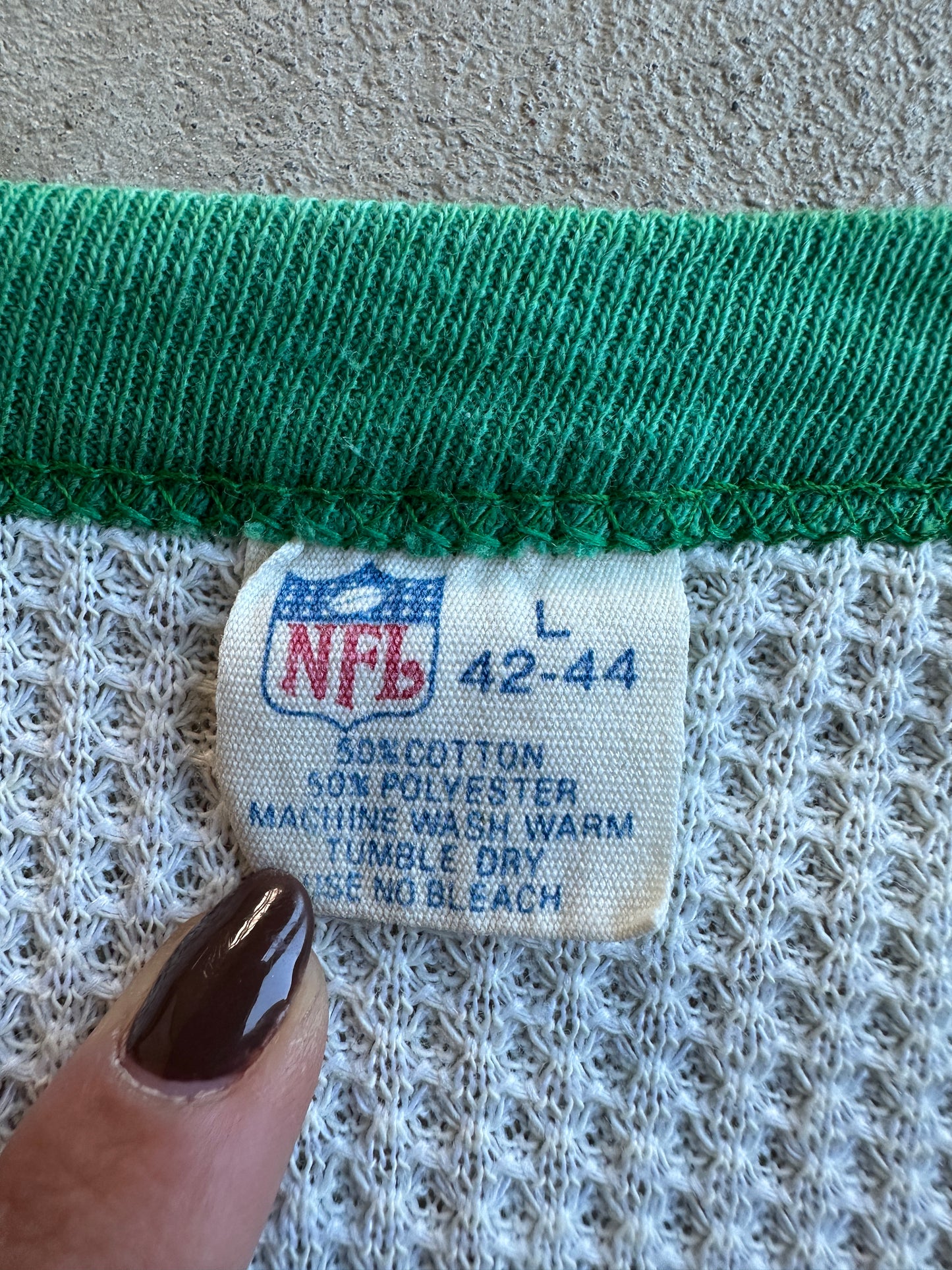 RARE Vintage 70's New York Jets thermal shirt - S