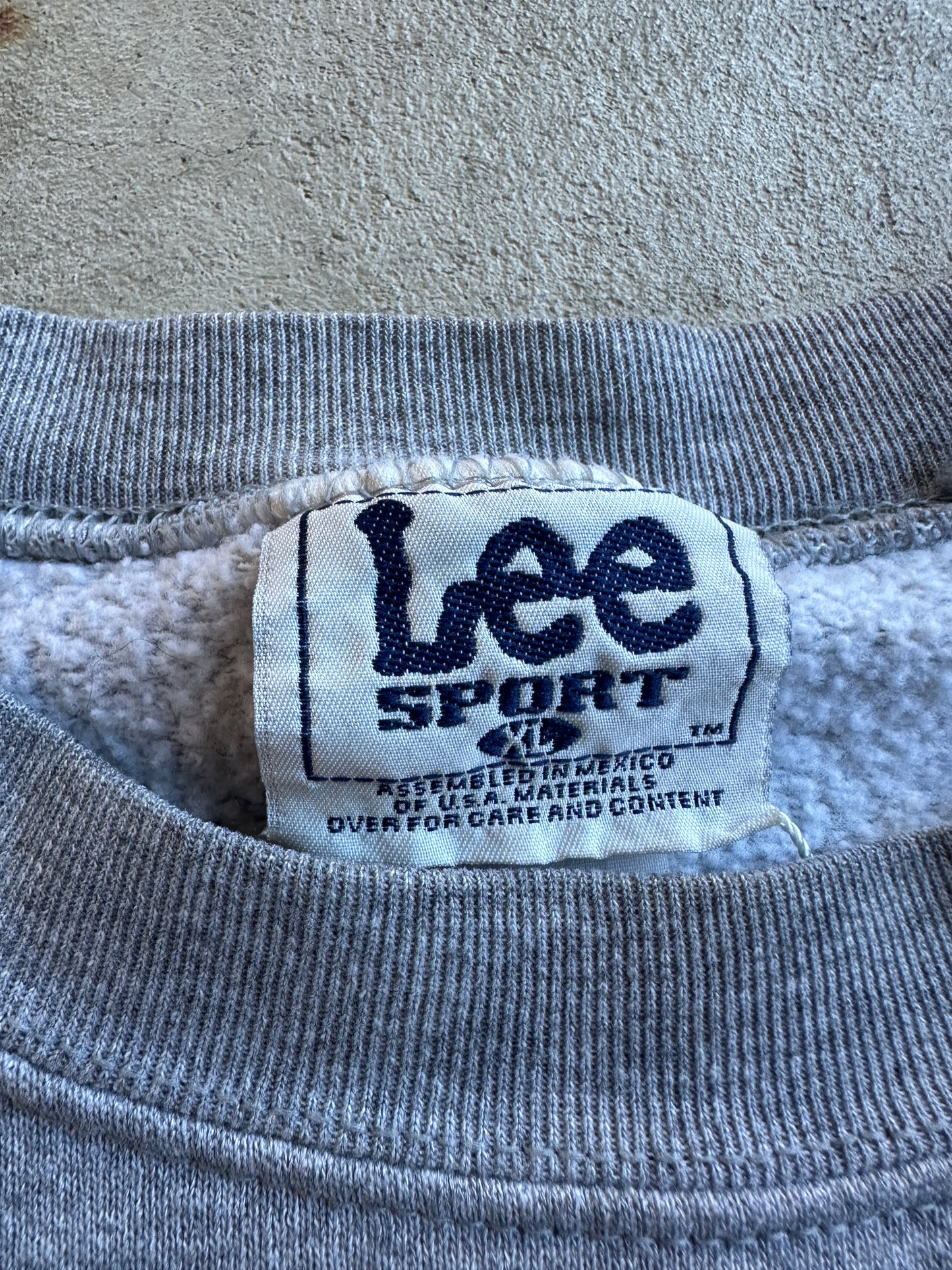 Vintage 90's Lee New York Giants Crewneck Sweatshirt - XL