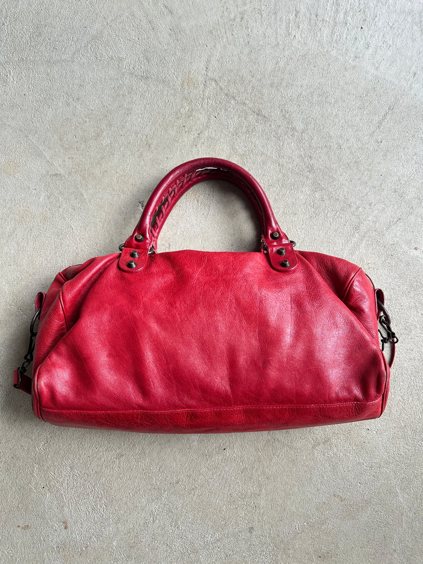Vintage Balenciaga Red Twiggy Bag