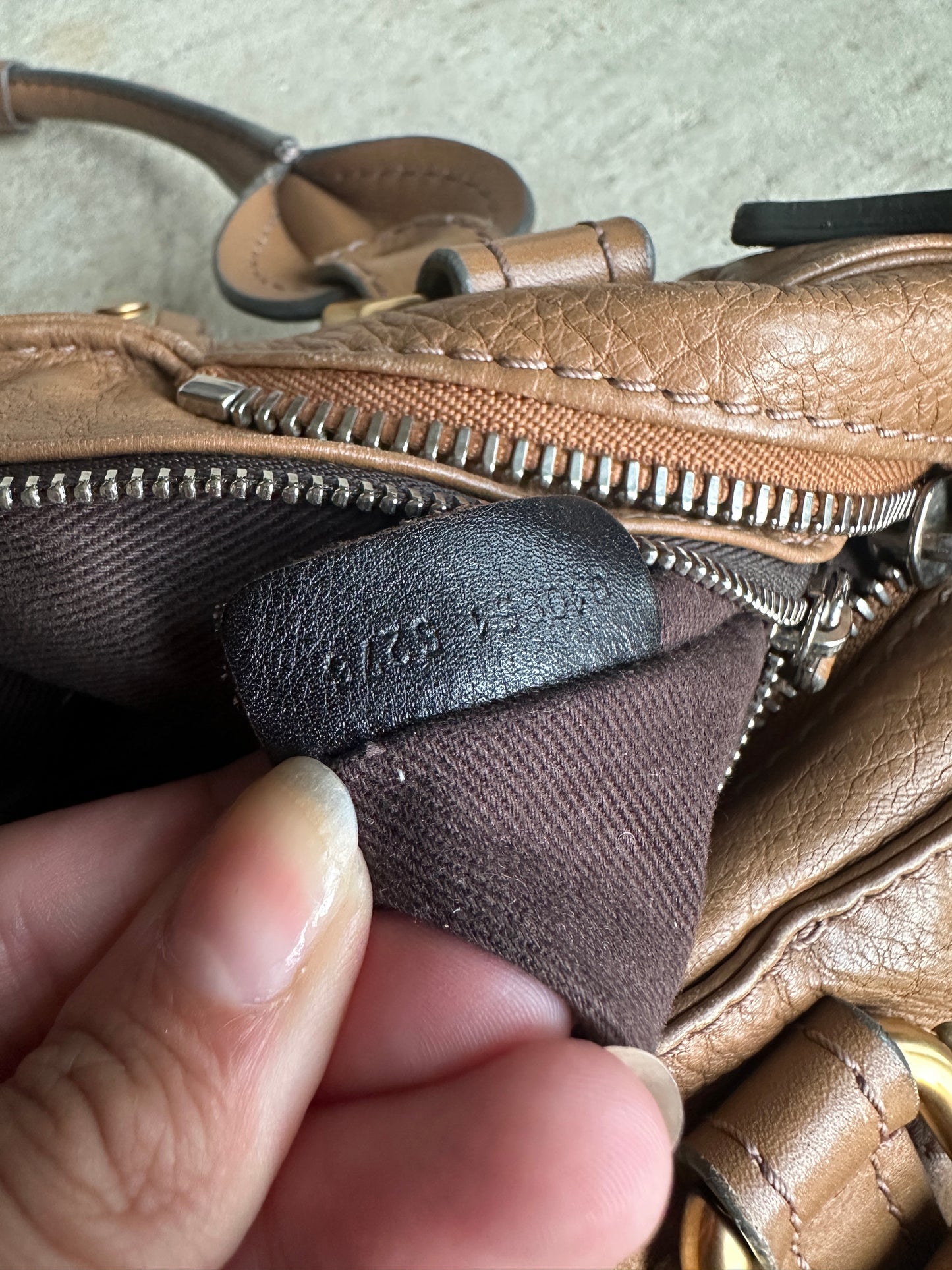 Vintage Tan Chloé Paddington Shoulder Bag