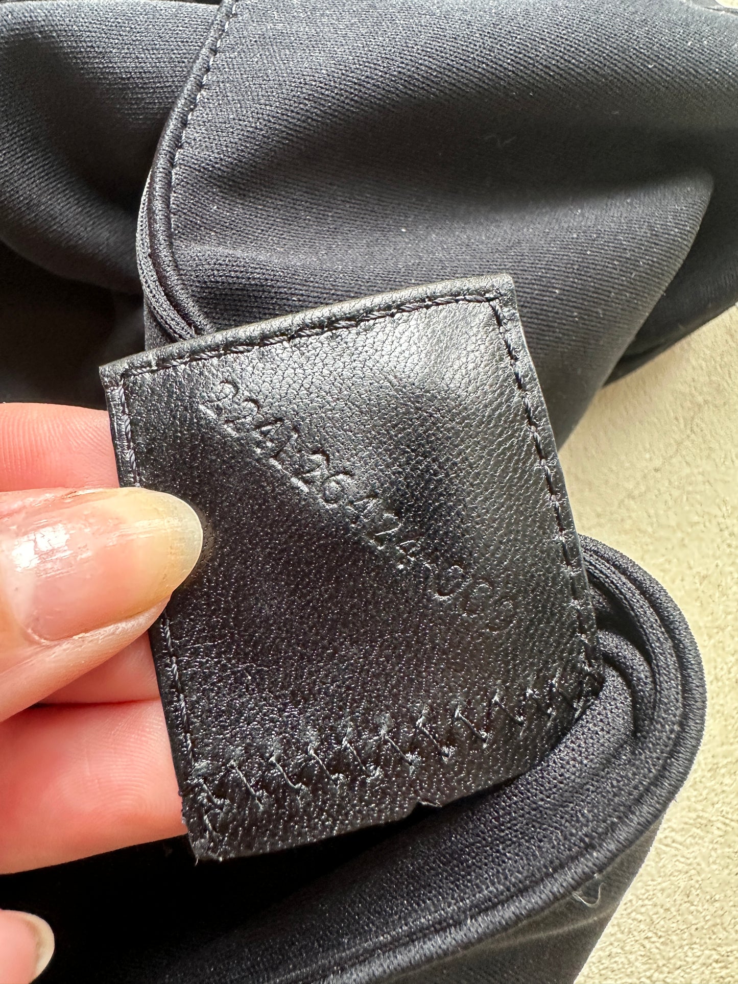 Vintage Fendi Black Nylon Baguette