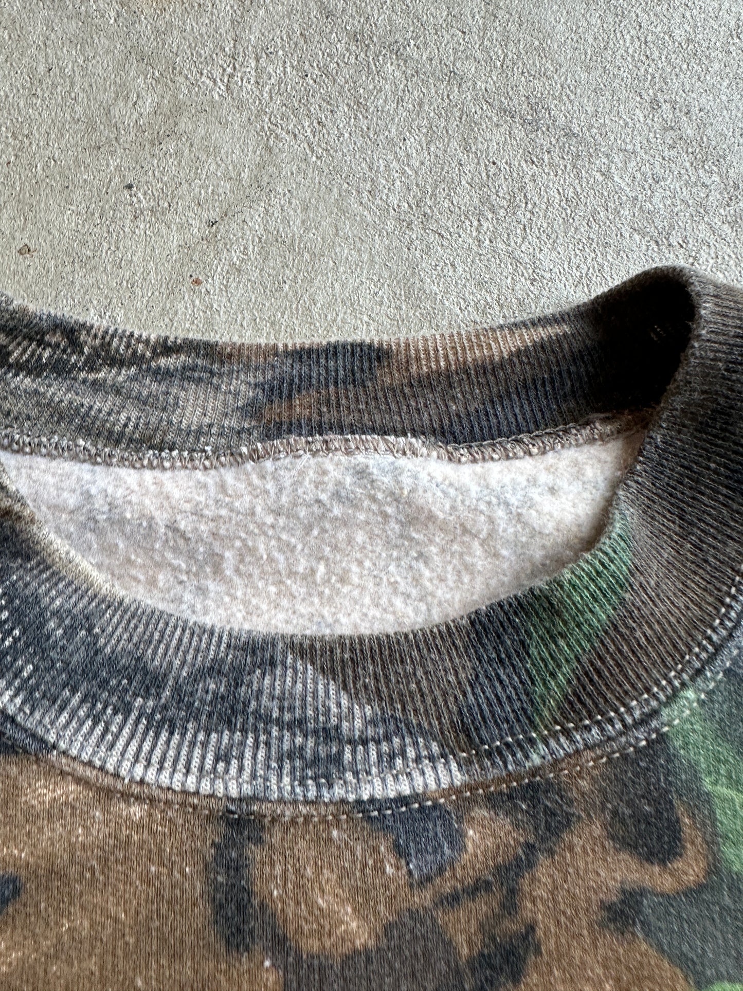 Vintage Camo Crewneck - XL