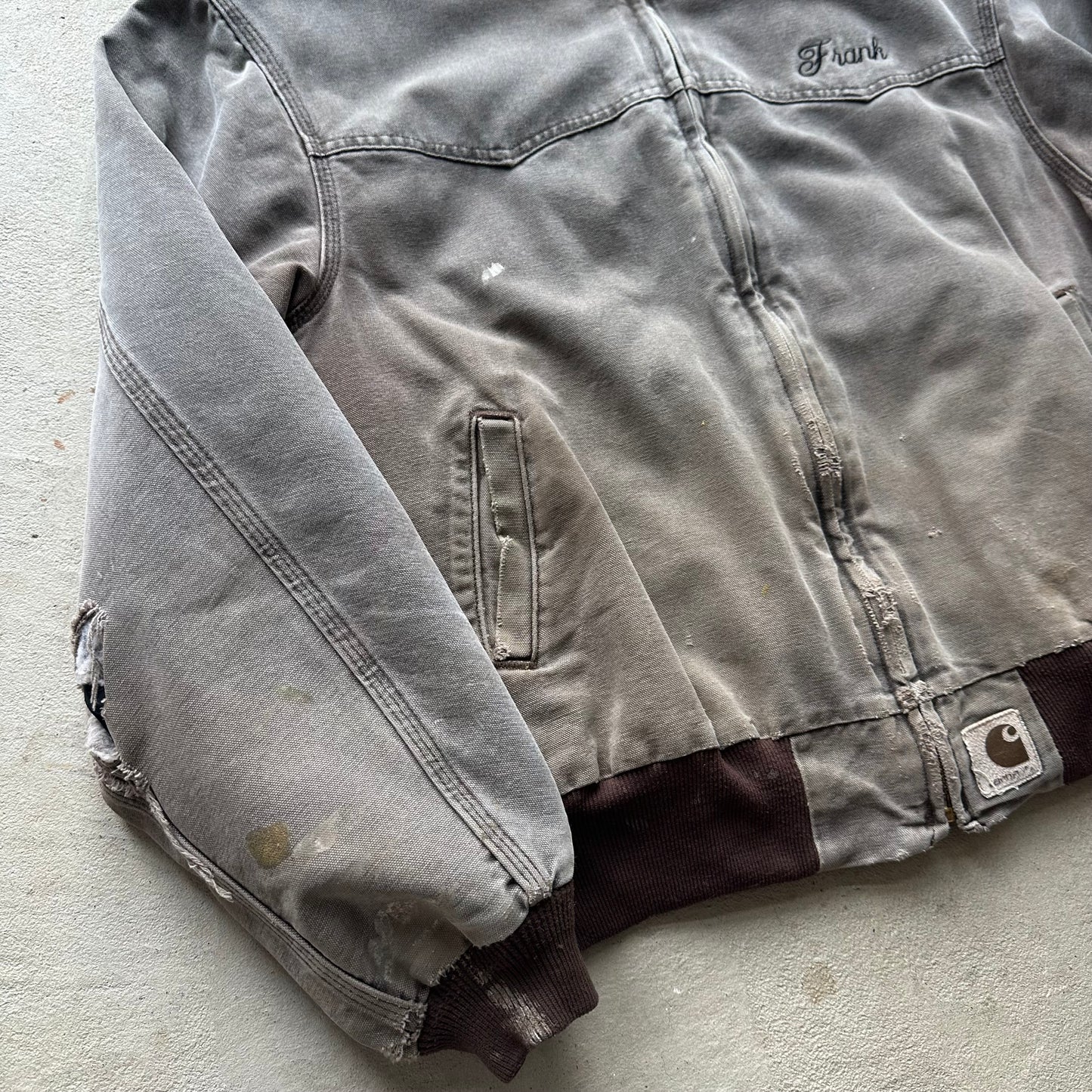 Vintage Carhartt Faded Brown Santa Fe Jacket - XL