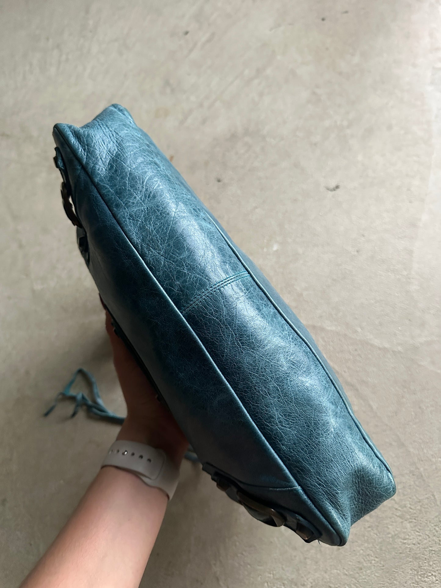 Vintage Balenciaga Blue First (Small City) Bag