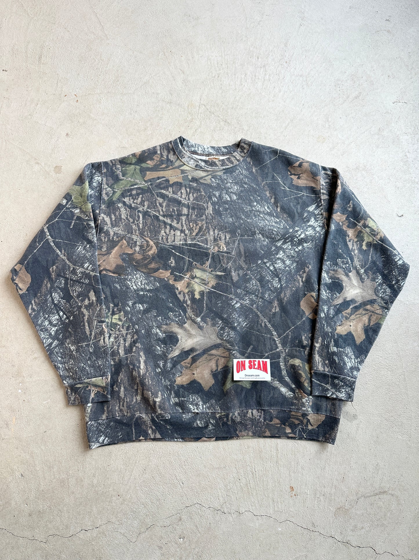 Vintage Camo Crewneck