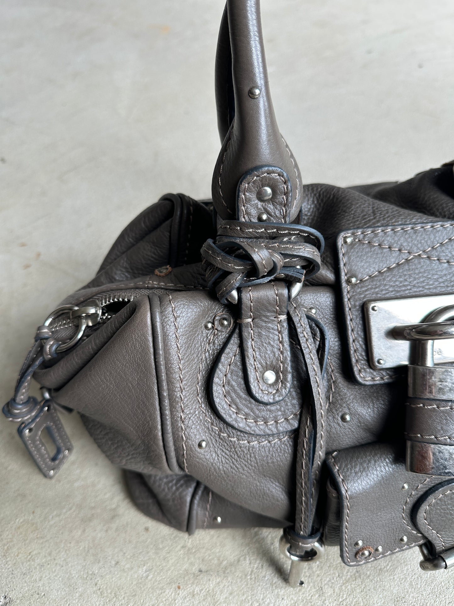 Vintage Brown Chloé Large Paddington Shoulder Bag