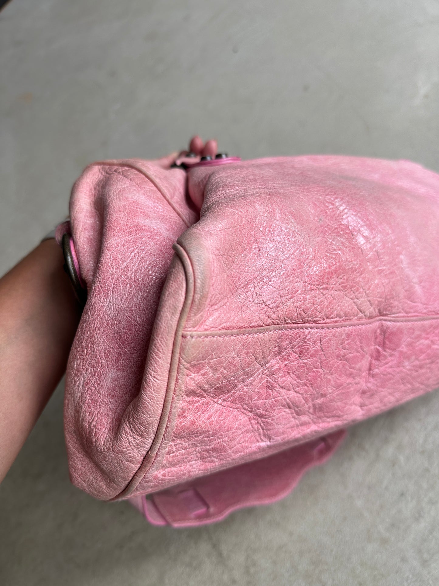 Vintage Balenciaga Pink Twiggy Bag