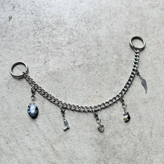 5 Charm Long Chain #8