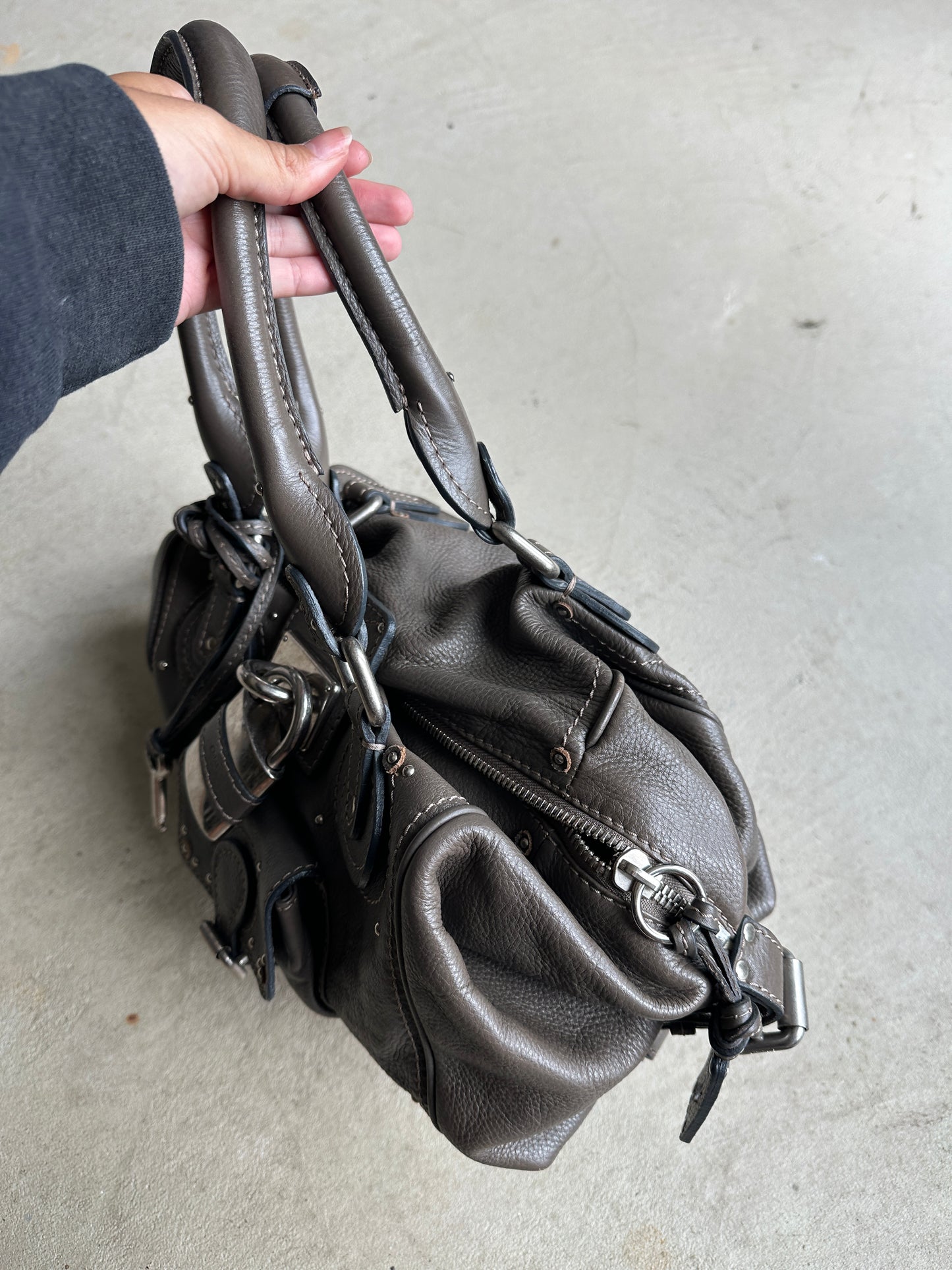 Vintage Brown Chloé Large Paddington Shoulder Bag