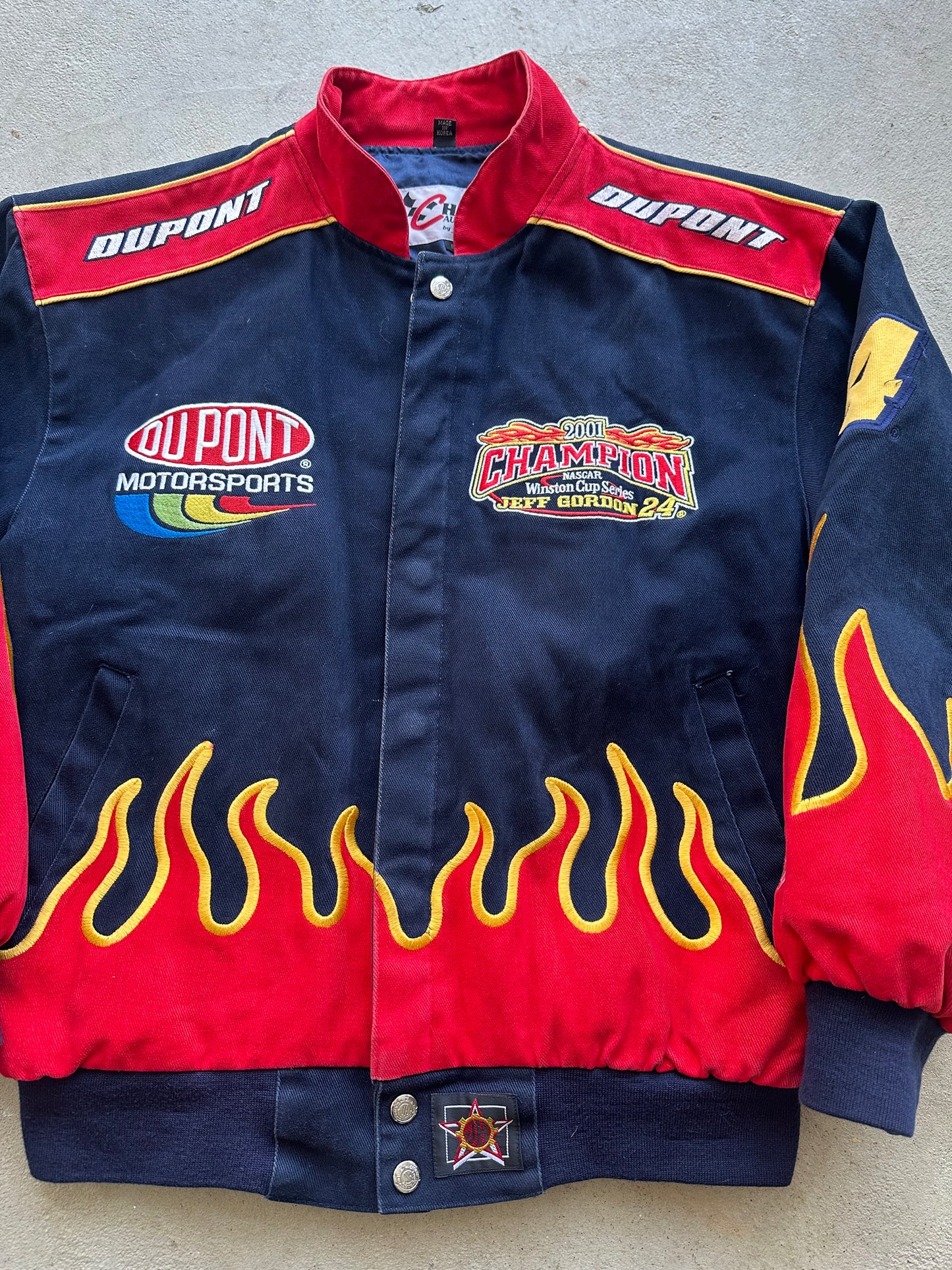 Vintage NASCAR Champion Racing Jacket - S