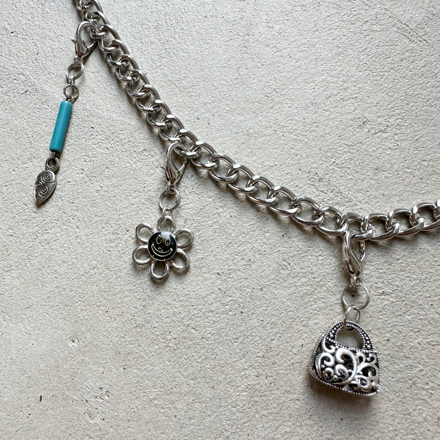 5 Charm Long Chain #2