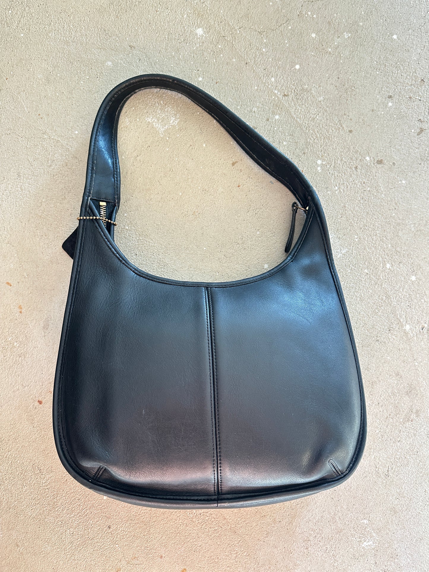 Vintage Coach Ergo Black Shoulder Bag 9033