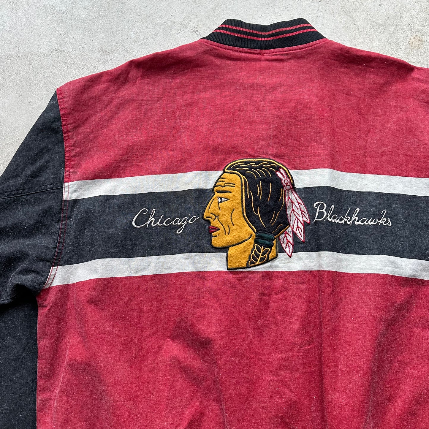 Vintage NHL Blackhawks Mirage Jacket - XL