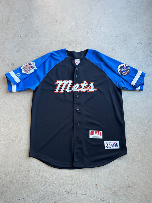 Vintage New York Mets Button up Jersey - L