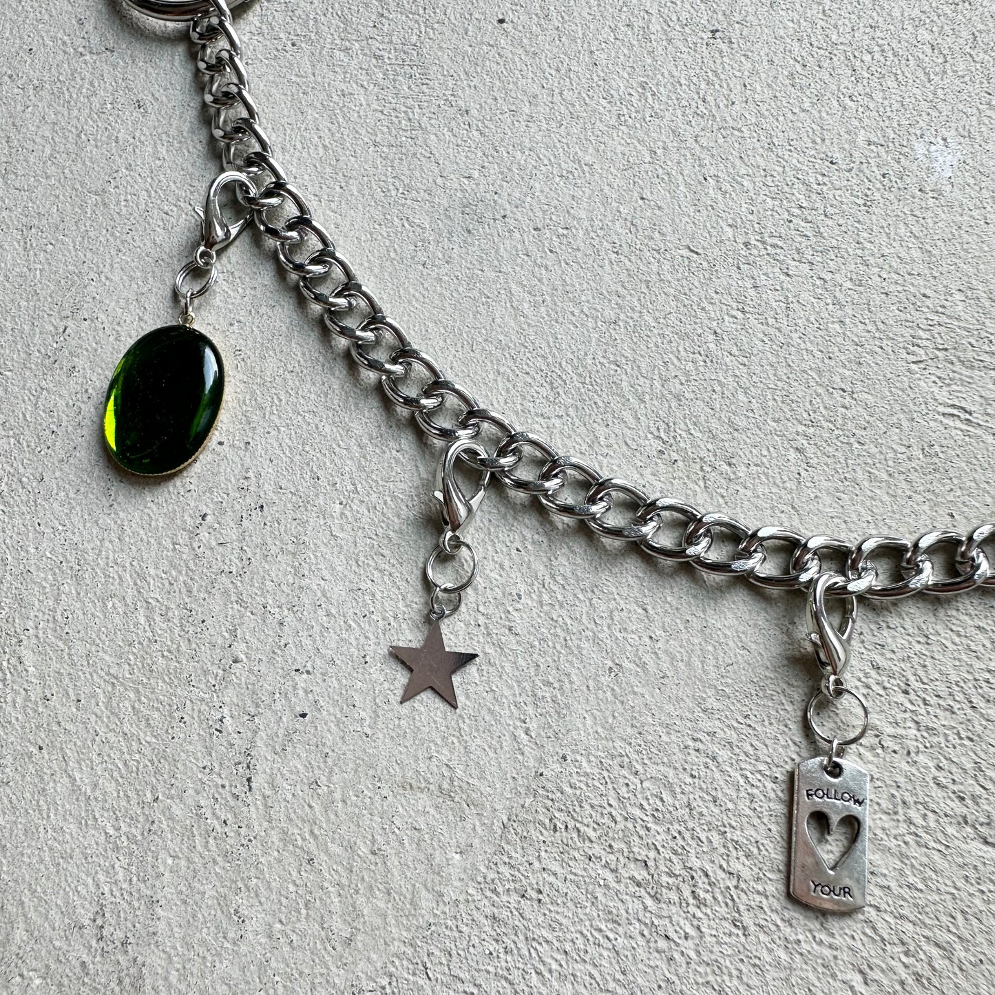 5 Charm Long Chain #1