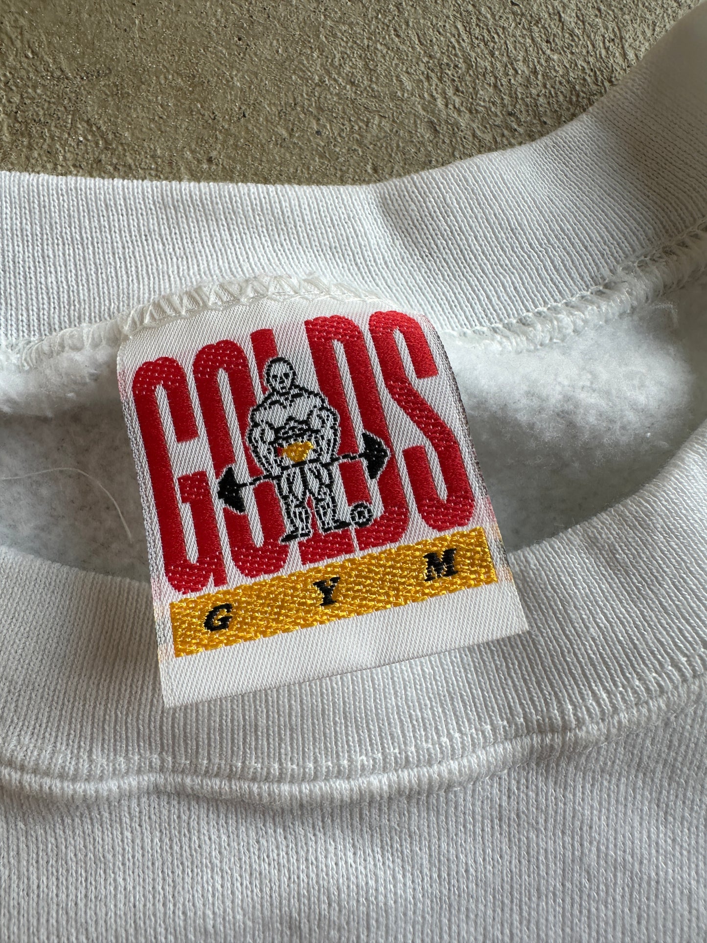 Golds Gym Pittsburgh Penguins Sweatshirt Box Print 1990 1991 Stanley Cup - L