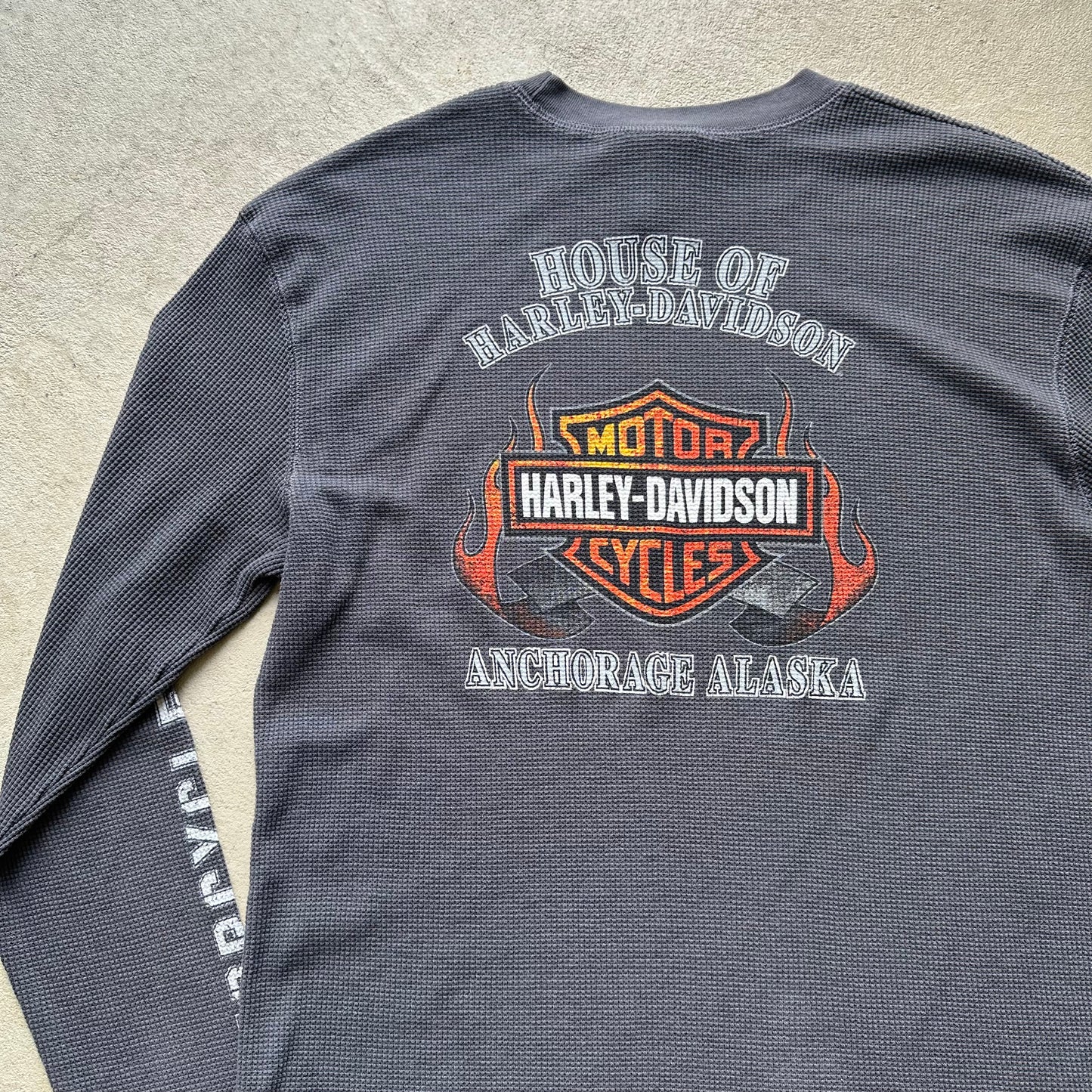 Faded Harley Davidson Thermal - L