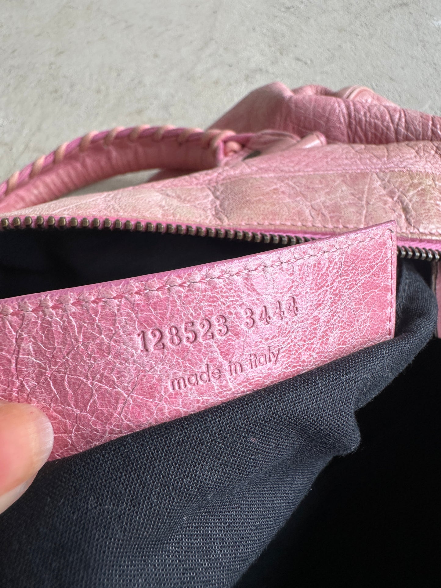 Vintage Balenciaga Pink Twiggy Bag