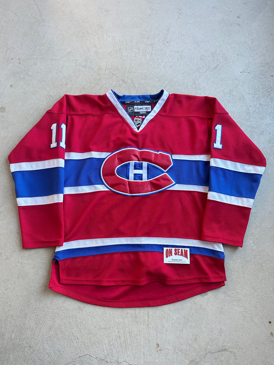 NHL Reebok Montreal Canadiens Red Home Jersey Brendan Gallagher #11 Size - M