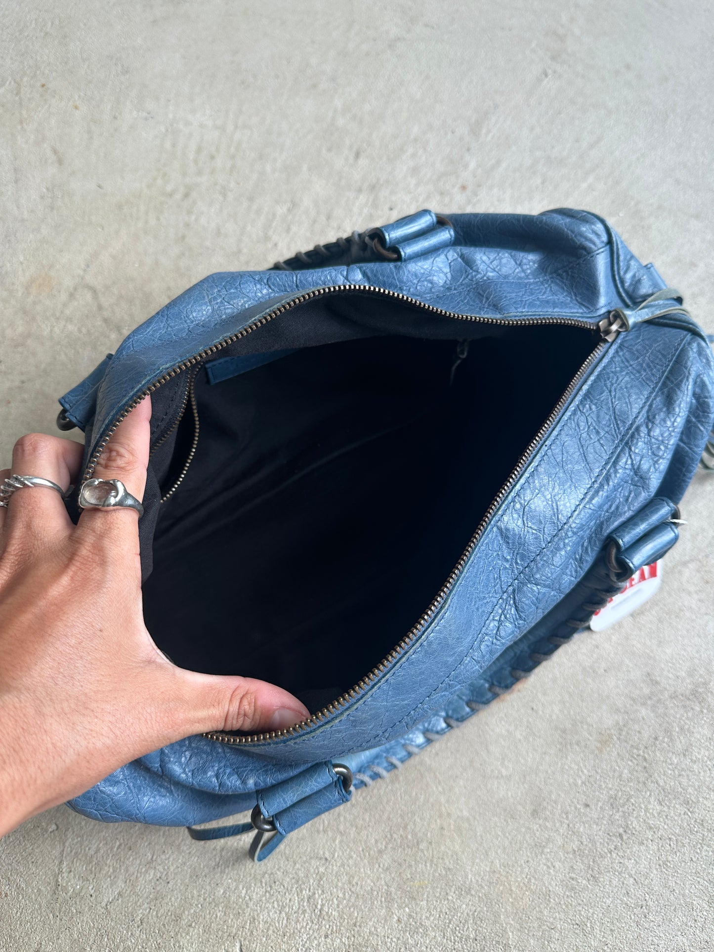 Vintage Balenciaga Blue Twiggy Bag