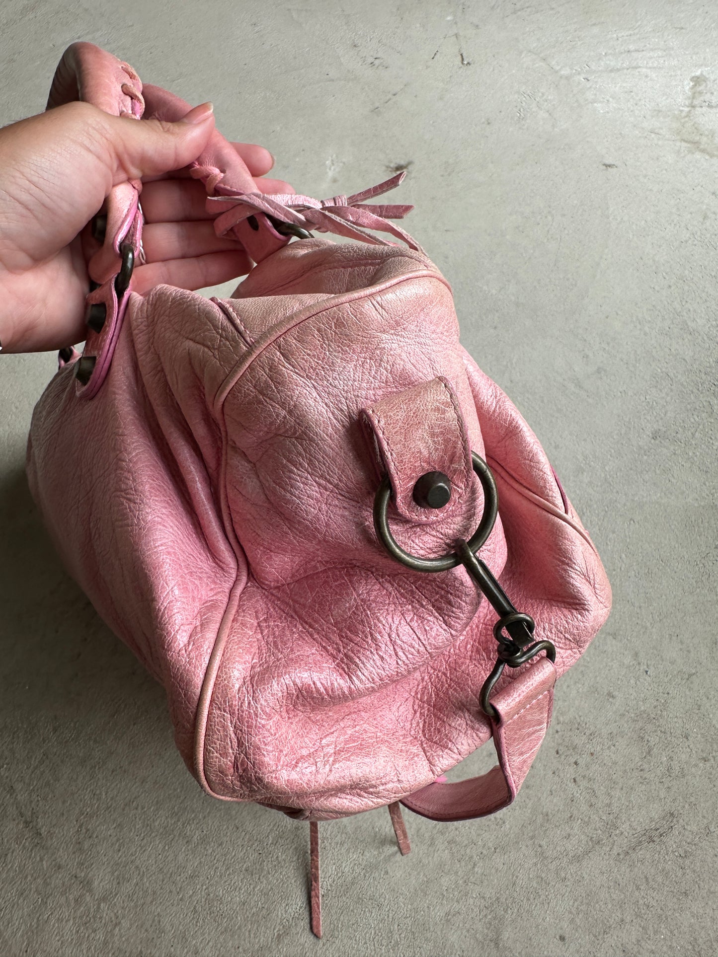 Vintage Balenciaga Pink Twiggy Bag