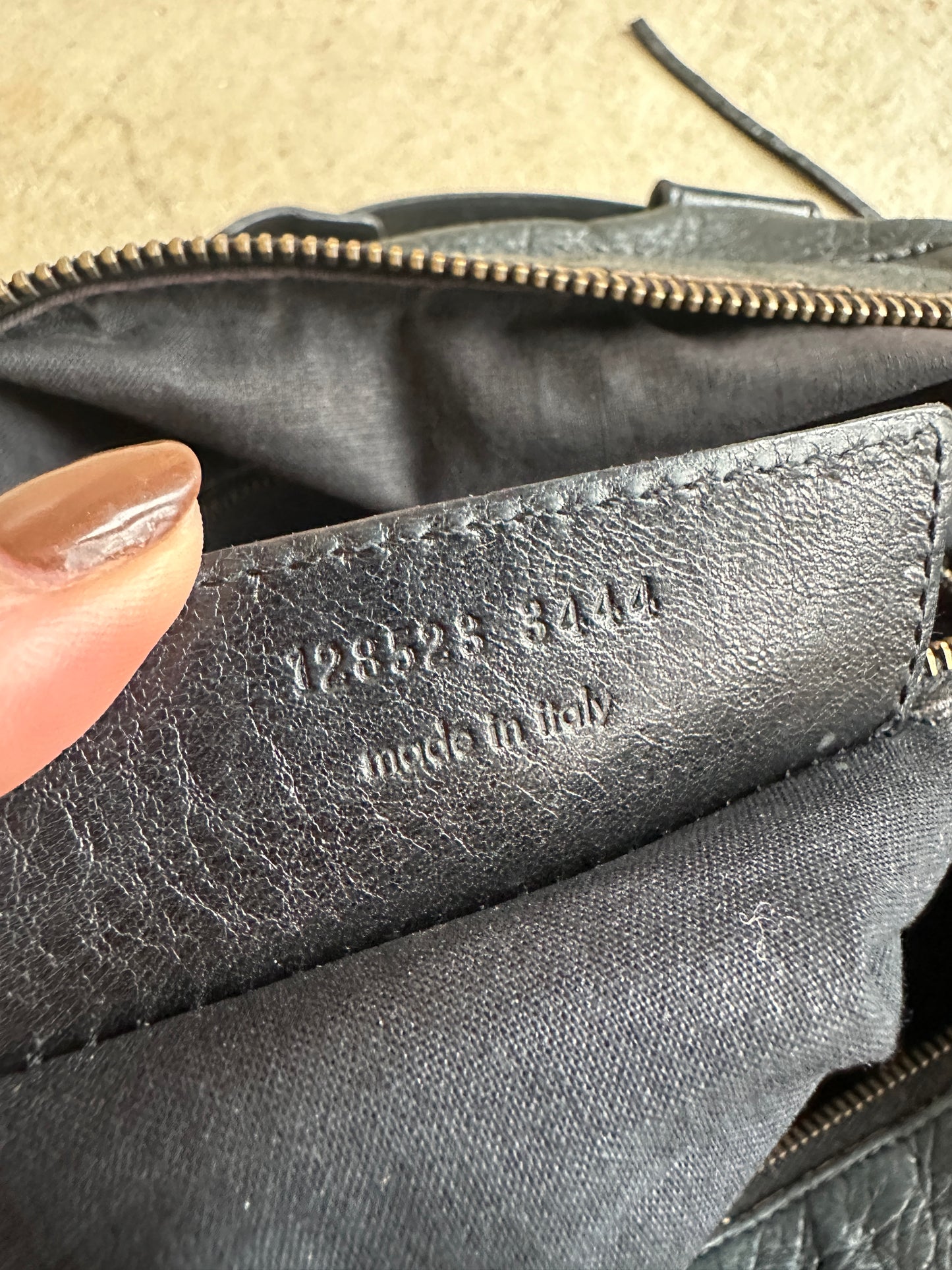Vintage Balenciaga Black Twiggy Bag