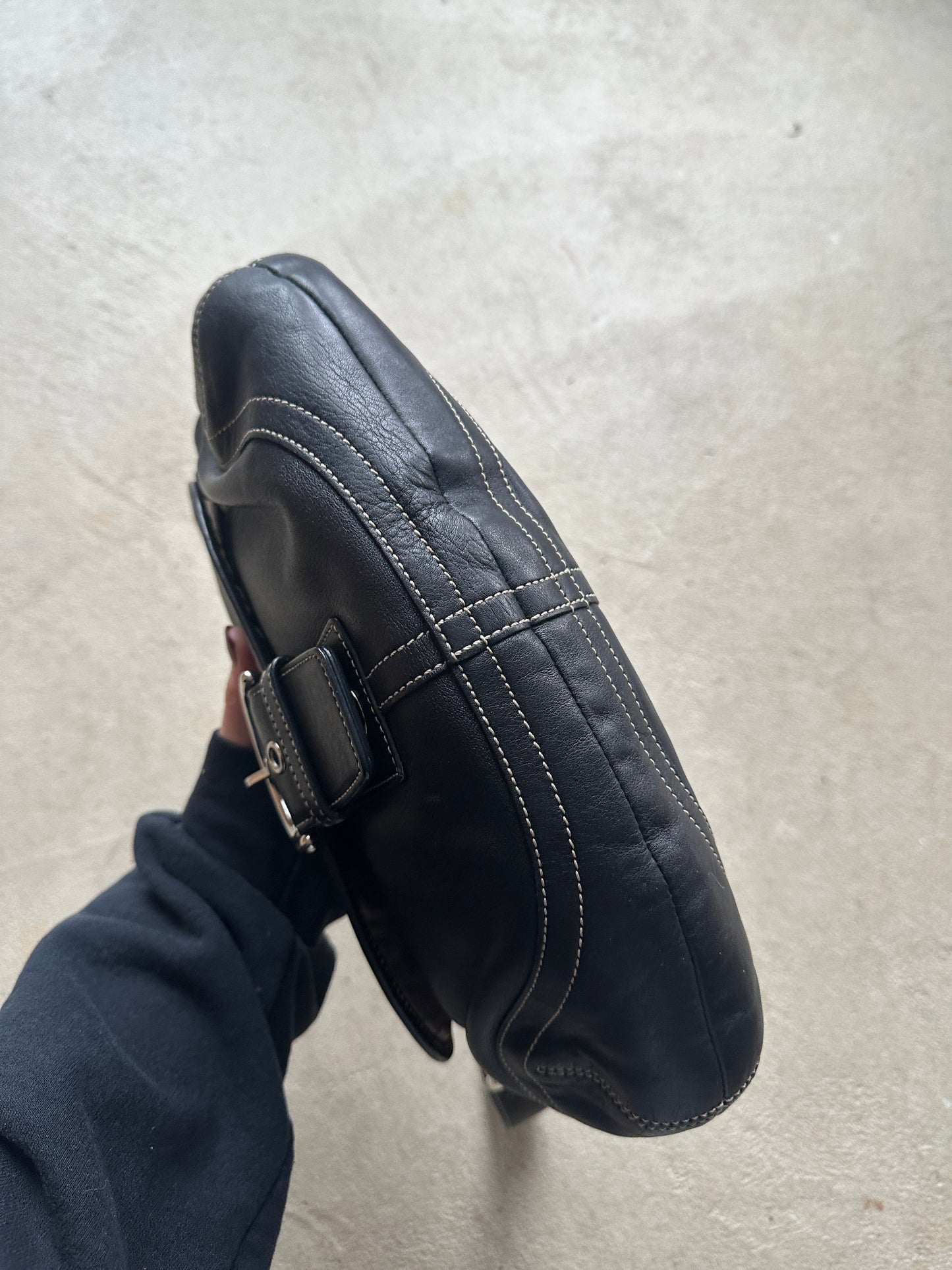 Vintage Coach Black Soho Shoulder Bag