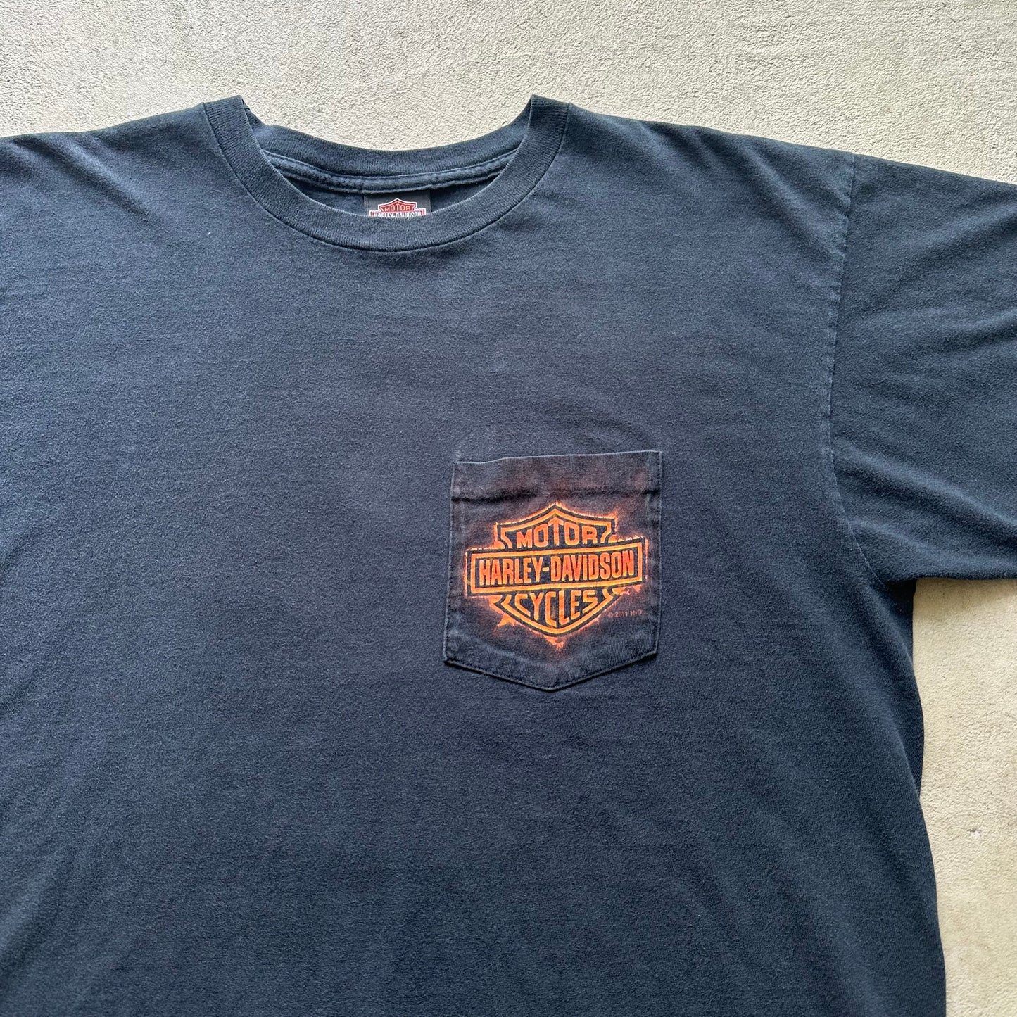 Faded Harley Davidson Shirt - XL