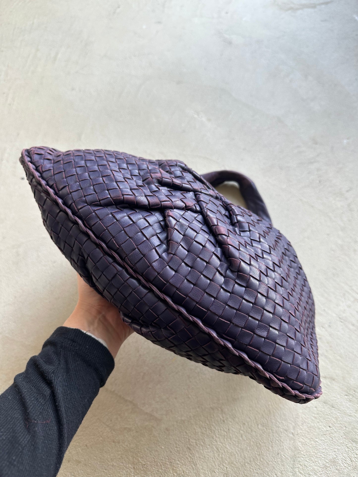 Vintage Bottega Veneta Intrecciato Hobo Bag