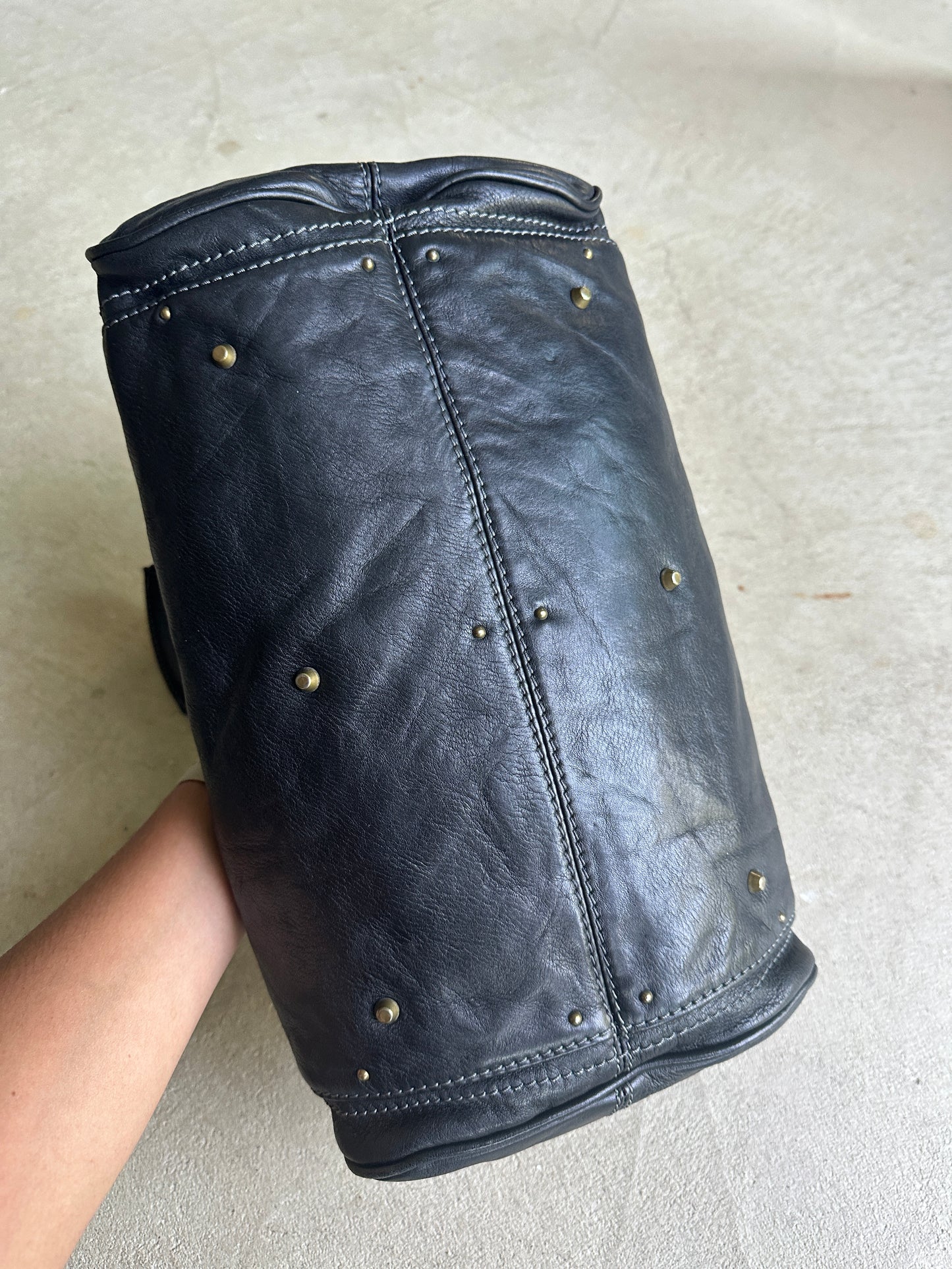Vintage Black Chloé Paddington Shoulder Bag