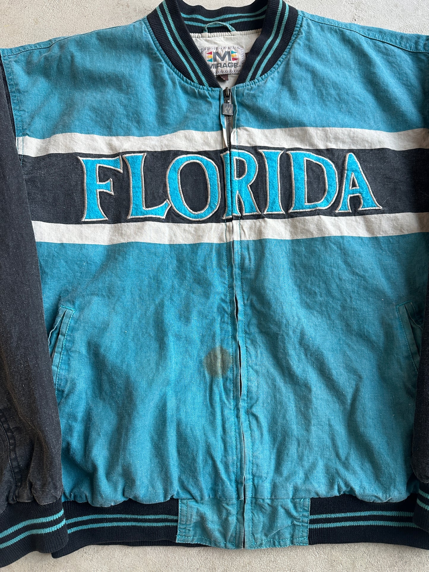 Vintage Marlins MLB Mirage Jacket - L