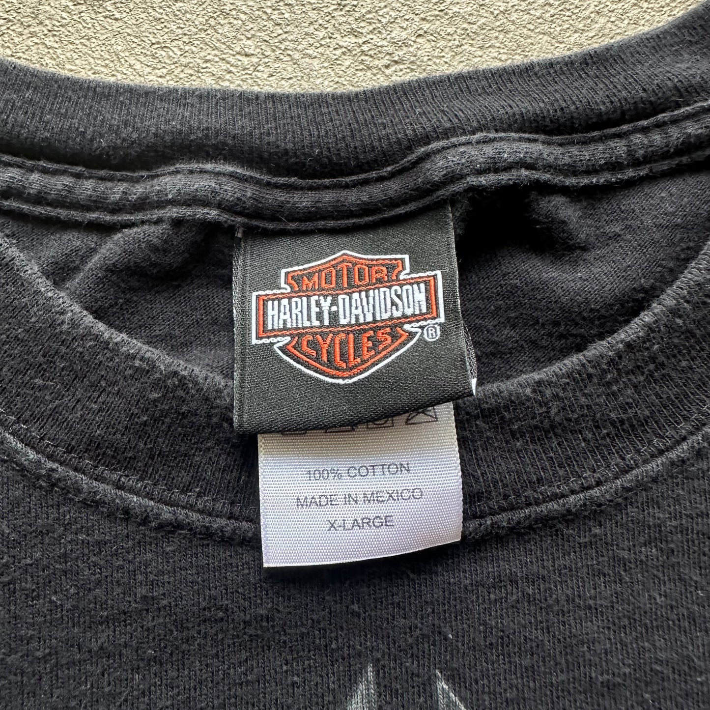 Faded Harley Davidson Long Sleeve Shirt - XL