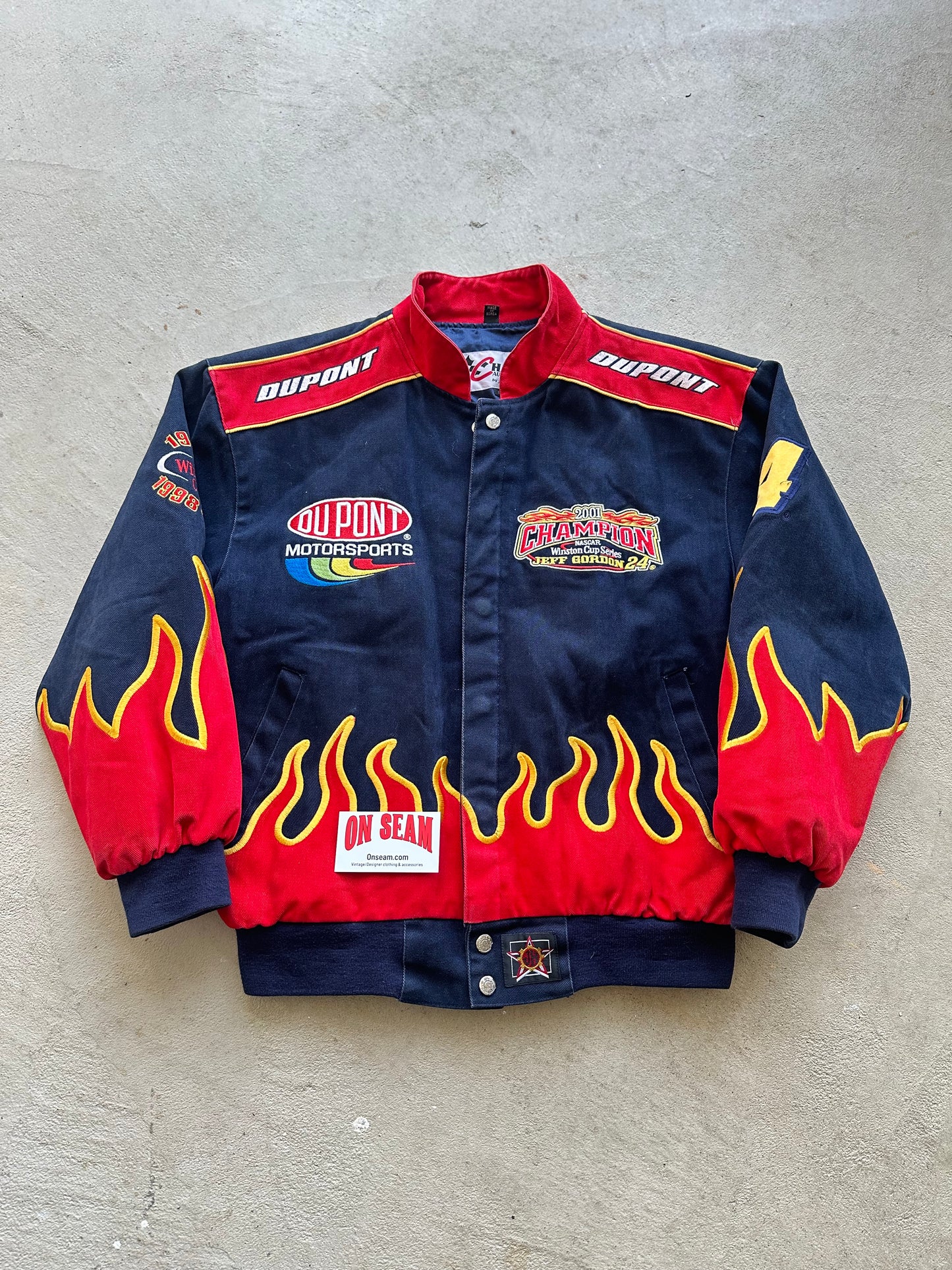 Vintage NASCAR Champion Racing Jacket - S