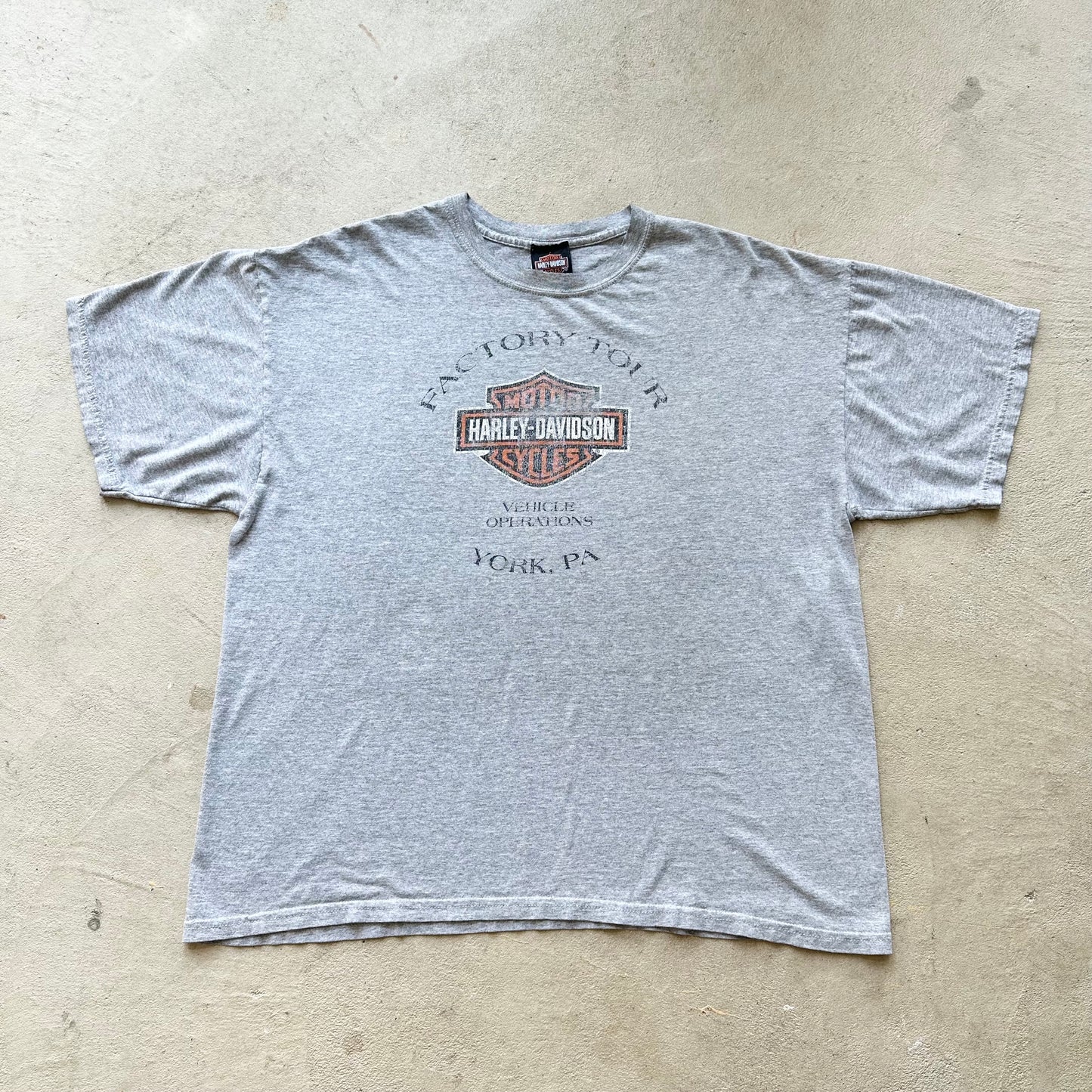 Vintage Faded Harley Davidson Shirt - XL