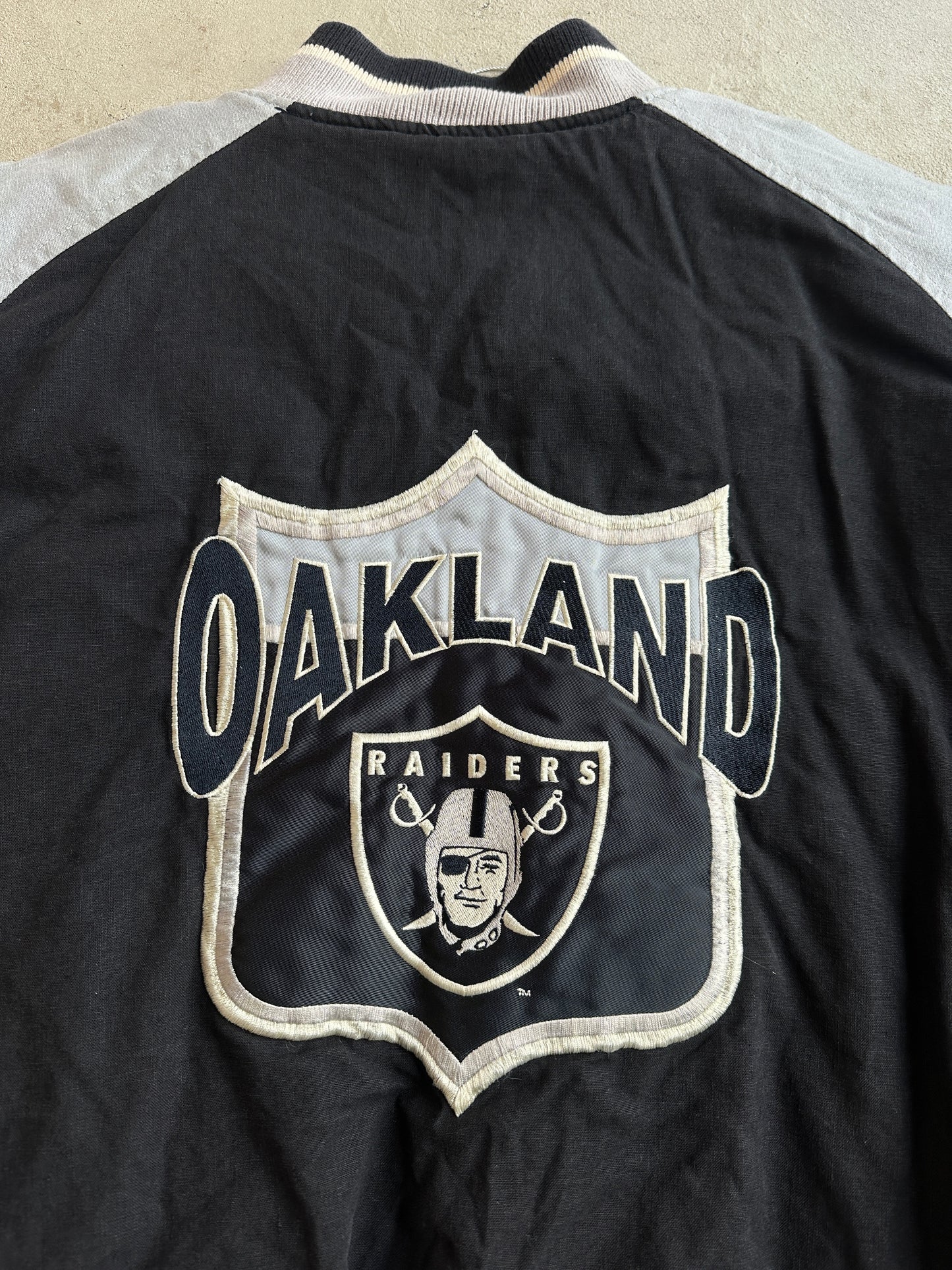 Vintage Raiders NFL Mirage Jacket - M