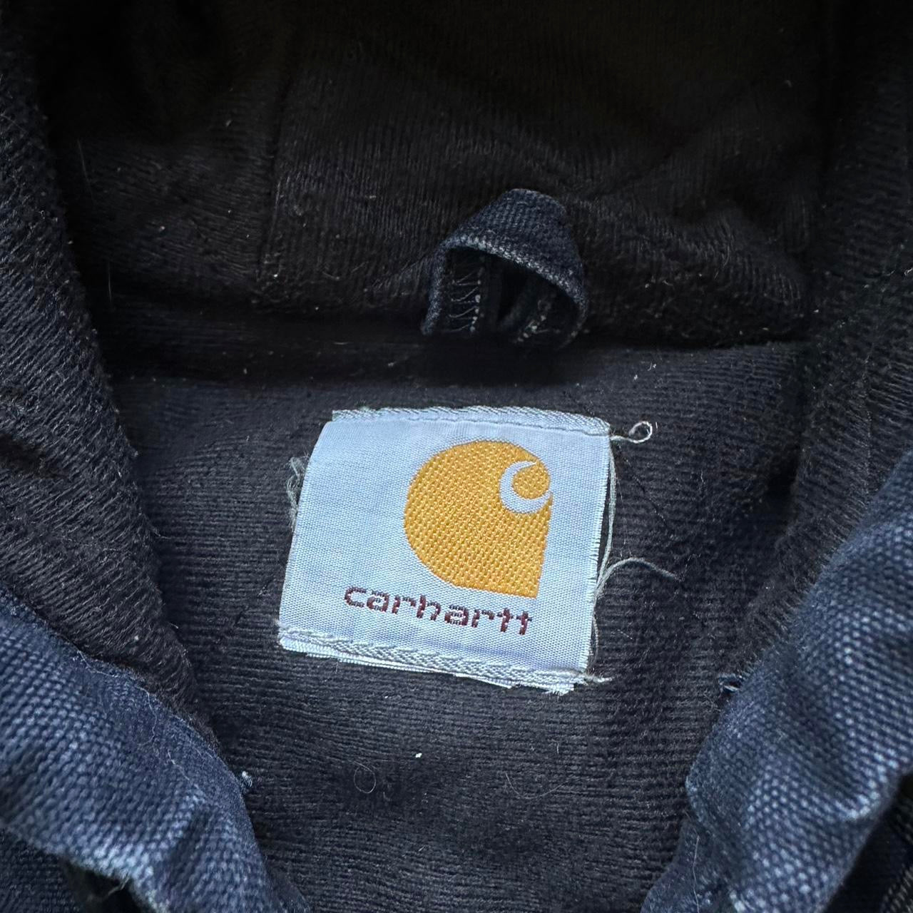 Vintage Carhartt Navy Hooded Jacket - XL