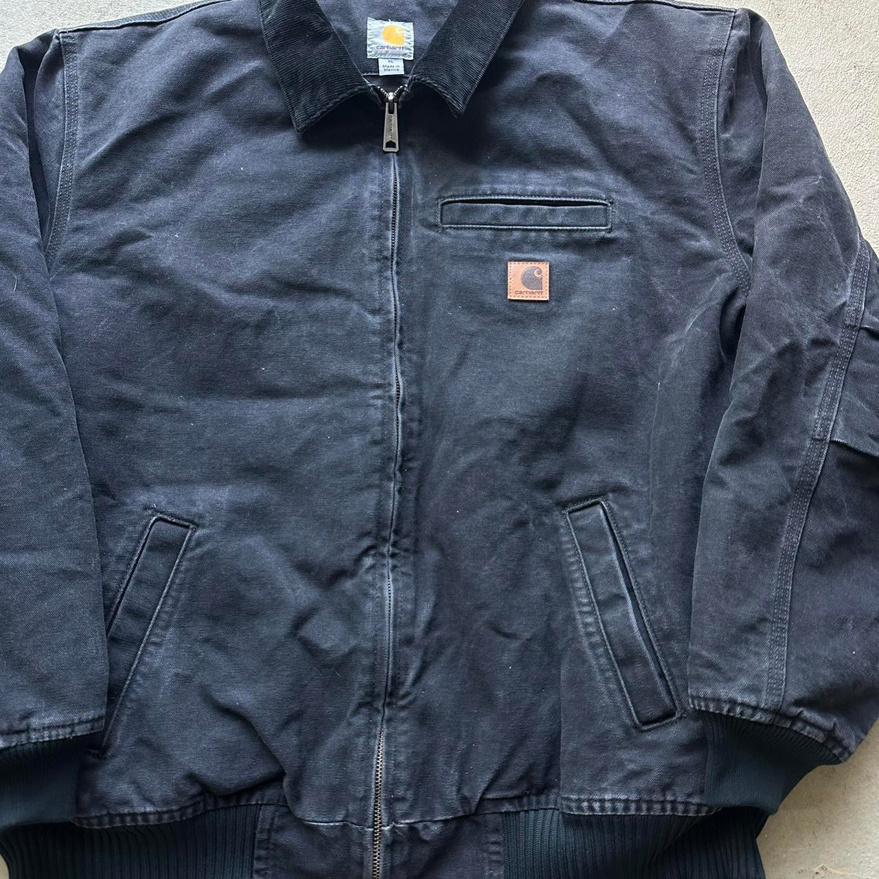 Carhartt Black Santa Fe Style Jacket - XL