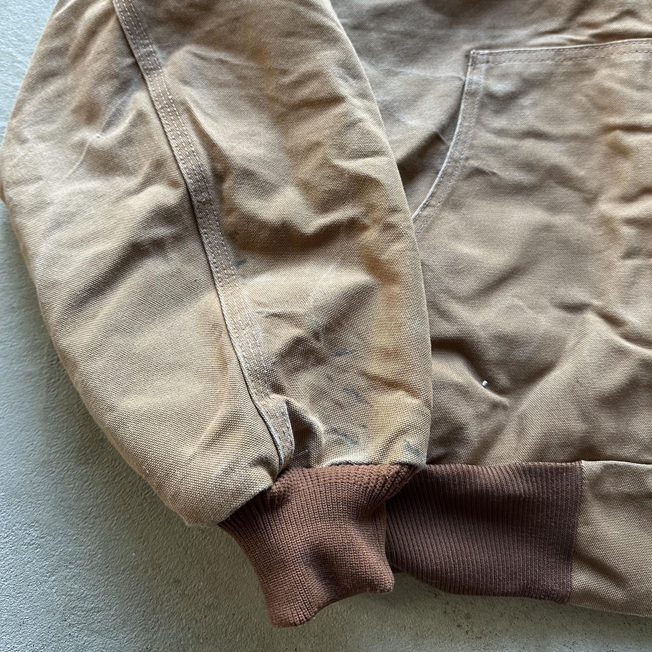 Vintage Carhartt Tan Hooded Jacket - XL