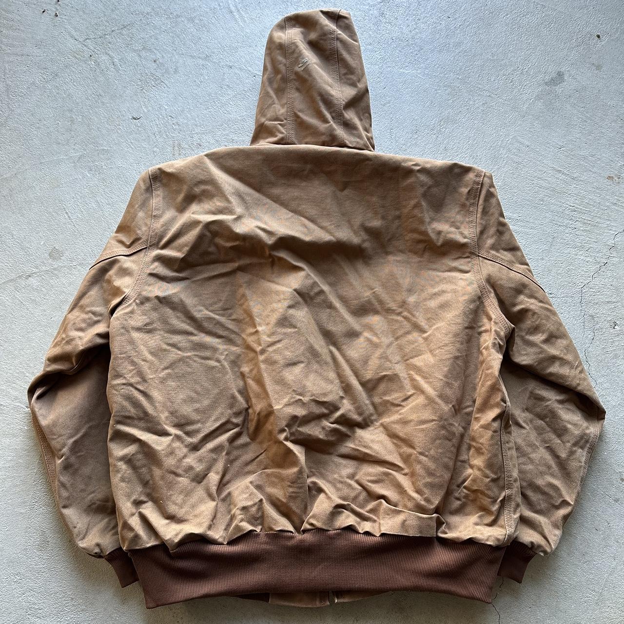 Vintage Carhartt Tan Hooded Jacket - XL