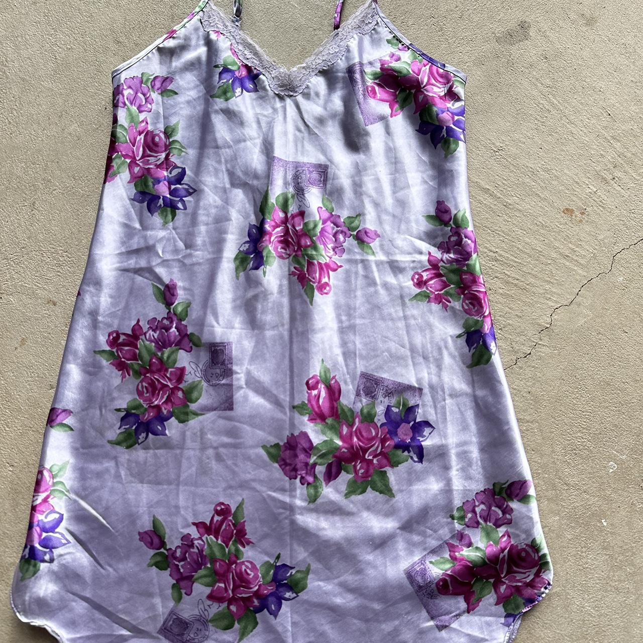 Vintage Y2K Floral Slip Dress